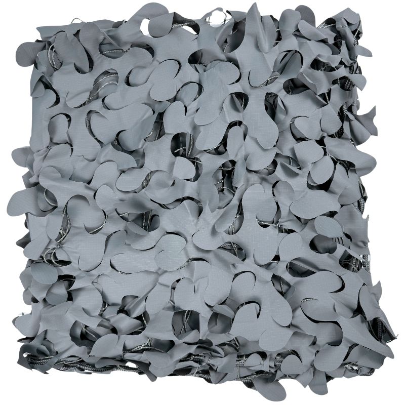 Grijs driehoekig camouflagenet