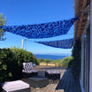 Blauw camouflagenet