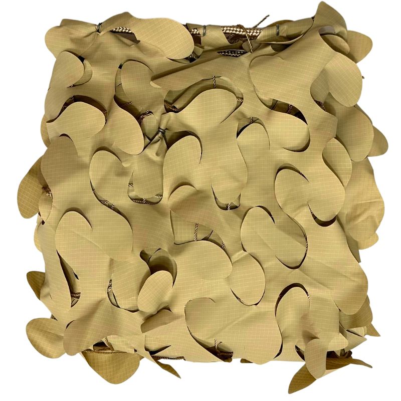 Zand driehoekig camouflagenet