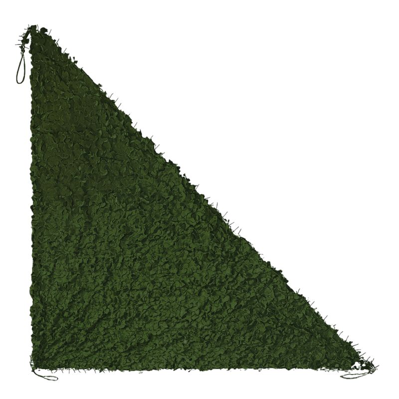Groen driehoekig camouflagenet