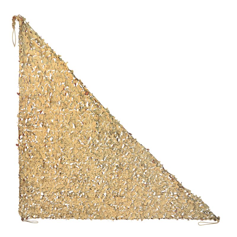 Zand driehoekig camouflagenet