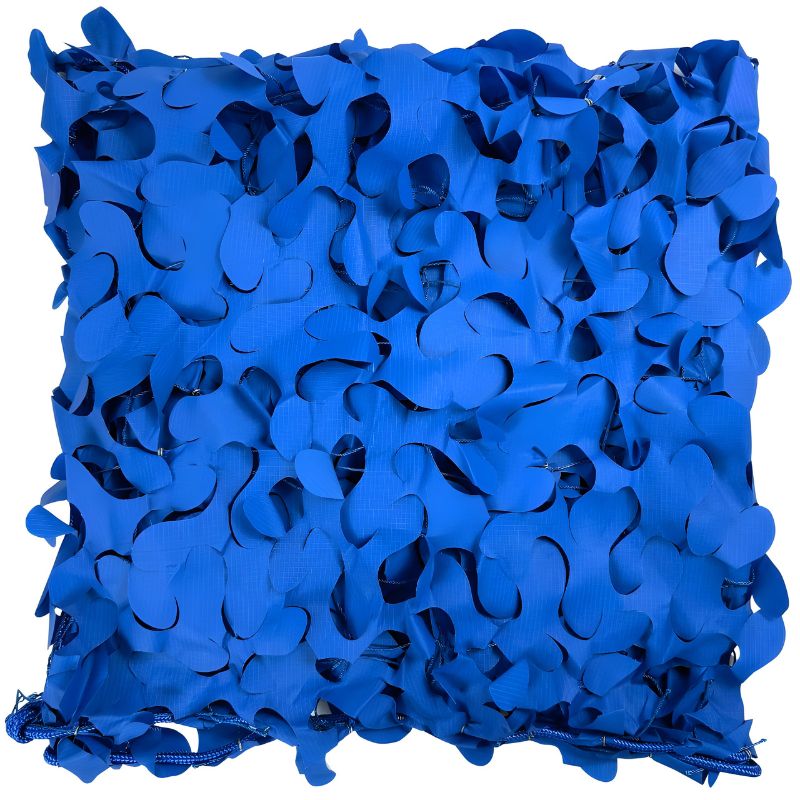 Blauw camouflagenet
