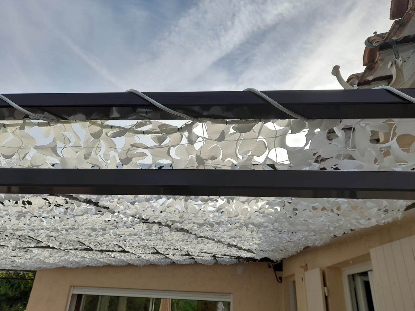 Gevlochten polyester bevestigingskoord