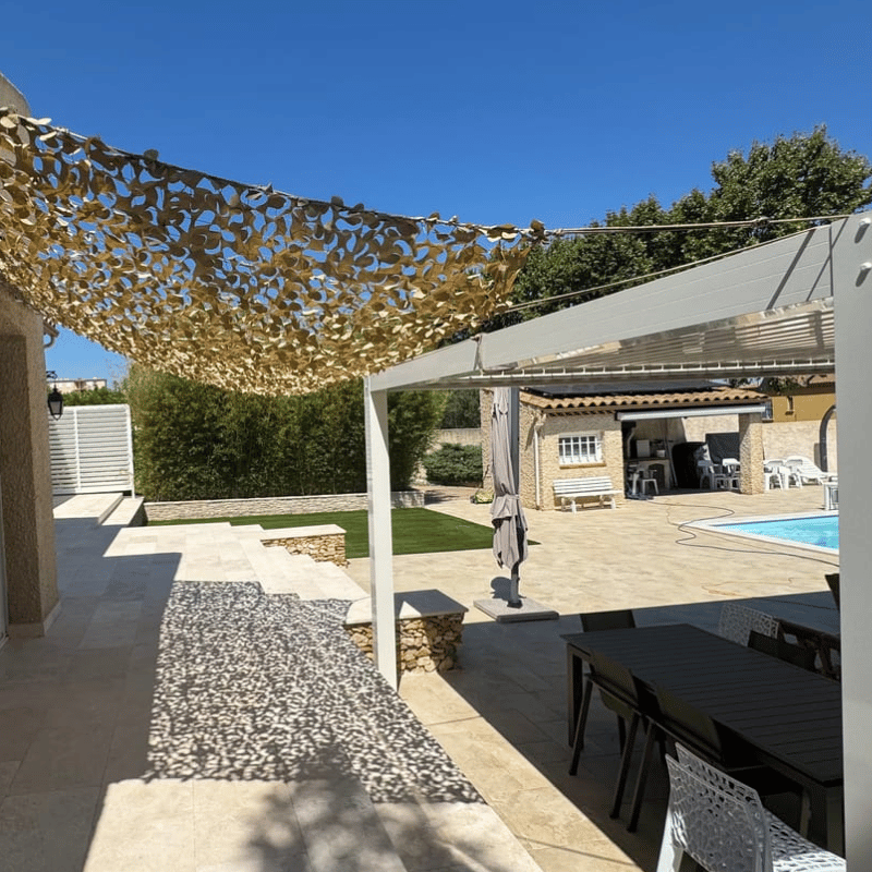 Gevlochten polyester bevestigingskoord