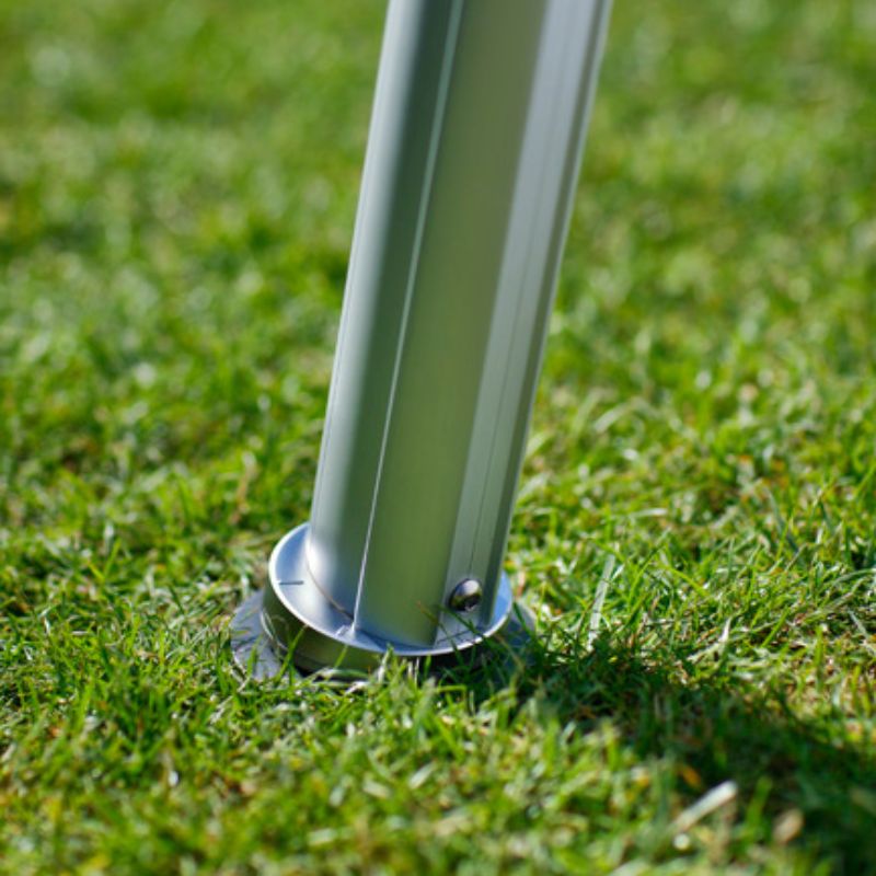 Aluminium telescopische paal voor camouflagenetten - het-camouflagenet