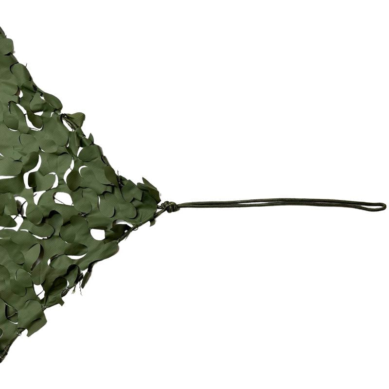 Groen driehoekig camouflagenet