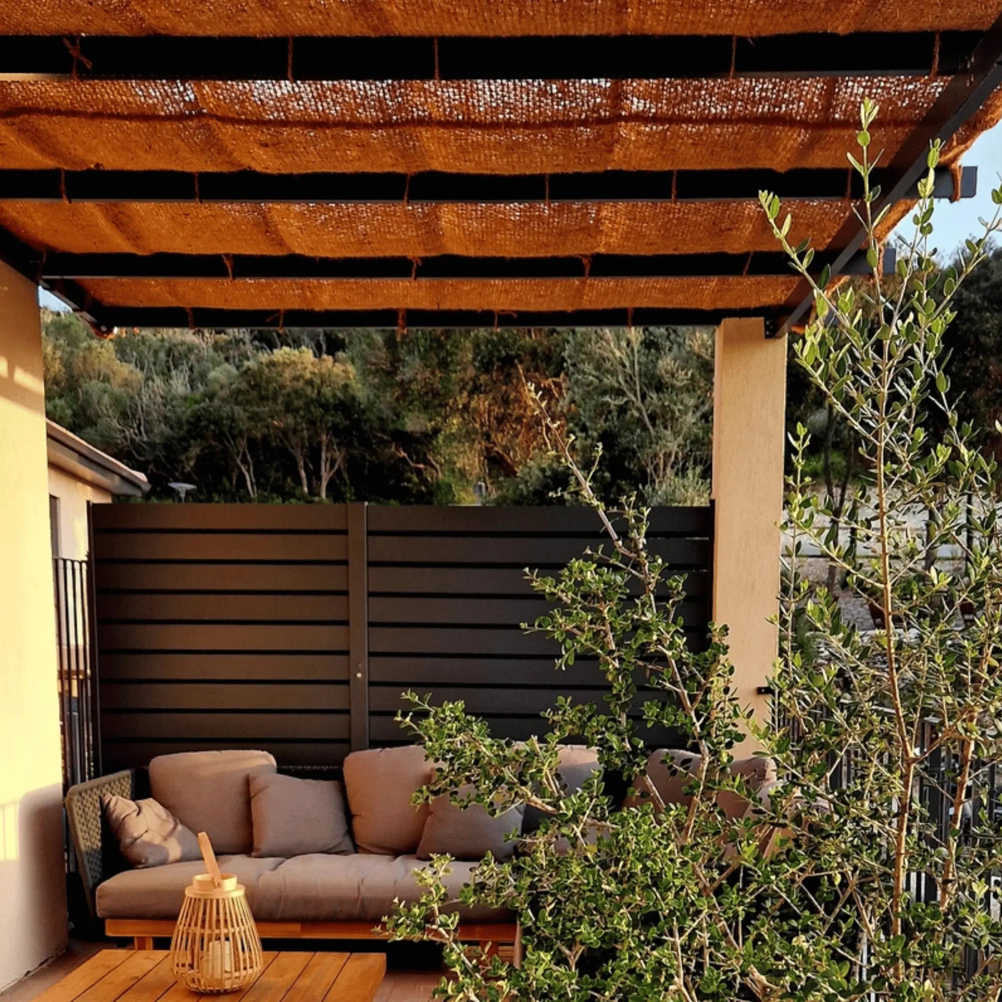 Schaduwdoek kokosvezel
